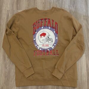 Buffalo Football Tan Sweater